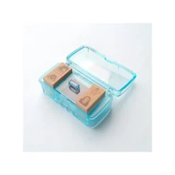 Maison Ghibli Petit Matériel|Set de Tampons Bleu Chihiro dans le train - Le Voyage de Chihiro
