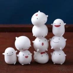 Maison Ghibli Jouets|Set Figurines Nosechara Warawara - Le Garçon et le Héron