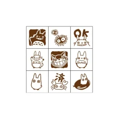 Maison Ghibli Petit Matériel|Set tampons personnages - Mon Voisin Totoro