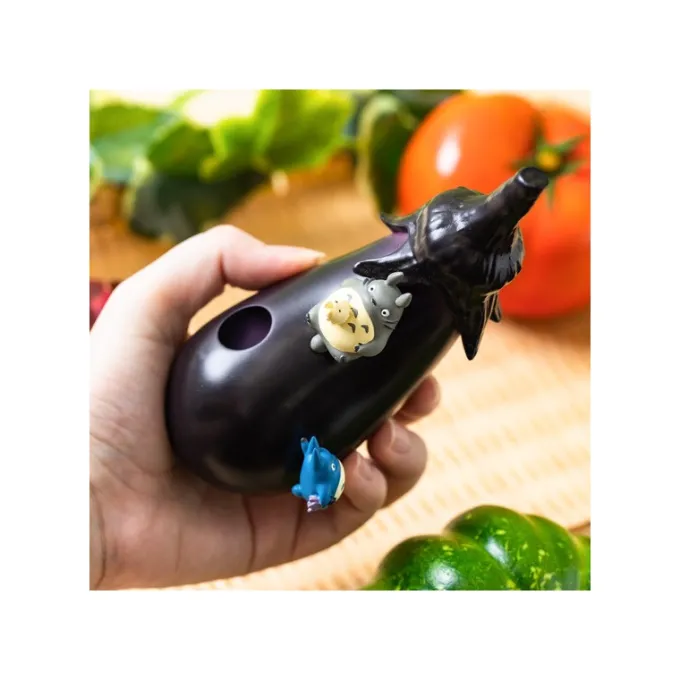 Maison Ghibli Décoration|Soliflore Aubergine - Mon Voisin Totoro