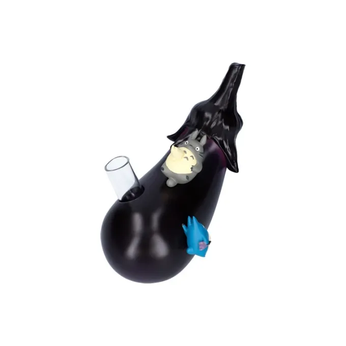 Maison Ghibli Décoration|Soliflore Aubergine - Mon Voisin Totoro