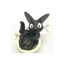 Maison Ghibli Décoration|Soliflore Jiji dans sa tasse - Kiki la petite sorcière