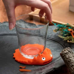 Maison Ghibli Cuisine Et Table|Sous-verre Calcifer - Le Château ambulant