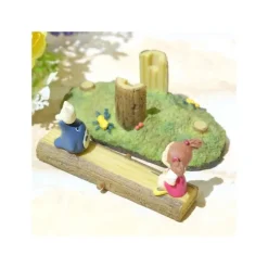 Maison Ghibli Statues|Statue Balancoire Mei Et Totoro Bleu Et Blanc  - Mon Voisin Totoro
