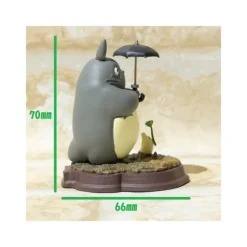Maison Ghibli Statues|Statue Collection Stop Motion Totoro Gris Dondoko Pose 2 - Mon Voisin
