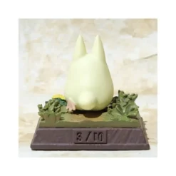 Maison Ghibli Statues|Statue Collection Stop Motion Totoro Blanc Course Pose 3 - Mon Voisin