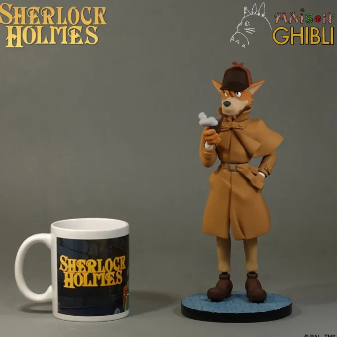 Maison Ghibli Éditions Limitées|Statue SHERLOCK HOLMES - Semic Animation Collection