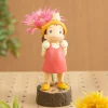 Maison Ghibli Décoration|Statue Soliflore Mei & Totoro Blanc - Mon Voisin Totoro