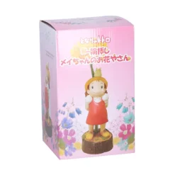 Maison Ghibli Décoration|Statue Soliflore Mei & Totoro Blanc - Mon Voisin Totoro