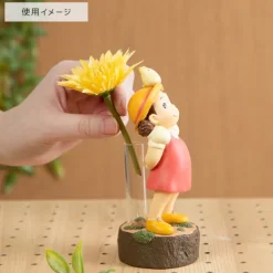 Maison Ghibli Décoration|Statue Soliflore Mei & Totoro Blanc - Mon Voisin Totoro
