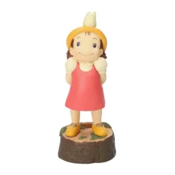 Maison Ghibli Décoration|Statue Soliflore Mei & Totoro Blanc - Mon Voisin Totoro