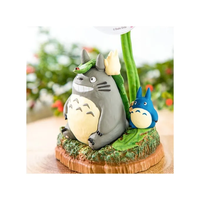 Maison Ghibli Statues|Statue Totoro et ses amis sous un pissenlit - Mon Voisin Totoro