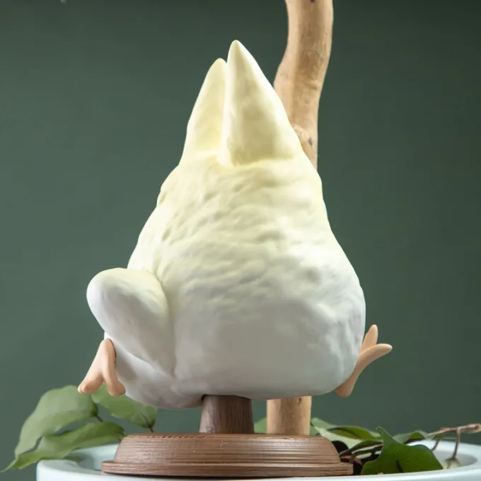 Maison Ghibli Statues|Statue Trouver le Petit Totoro Blanc - Mon Voisin Totoro
