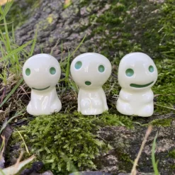 Maison Ghibli Statues|Statuette Kodama A & 1 Blind Pierre de Pouvoir - Princess Mononoké
