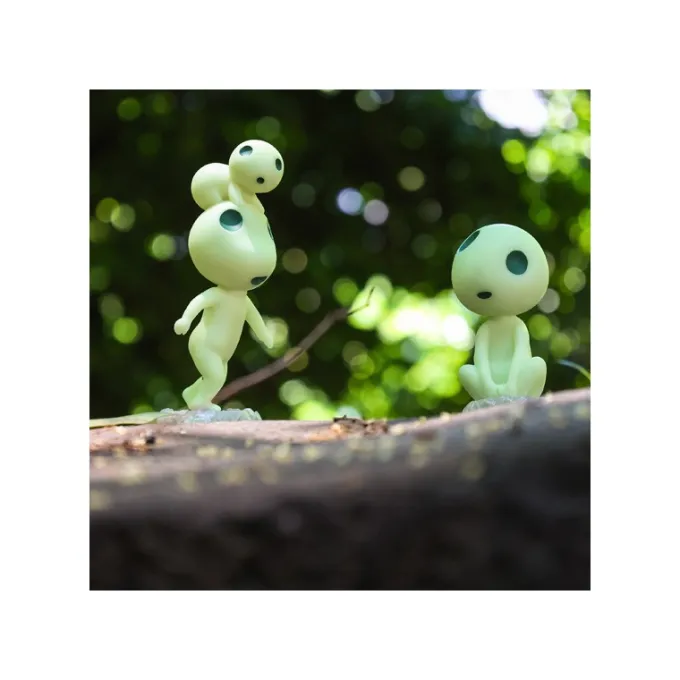 Maison Ghibli Statues|Statuette petit et grand Kodama - Princesse Mononoké