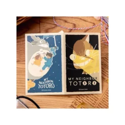 Maison Ghibli Petit Matériel|Stickers rétro Chatbus & Totoro Volant - Mon Voisin Totoro