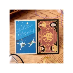 Maison Ghibli Petit Matériel|Stickers rétro Chihiro avec Haku & Aburaya - Le Voyage de Chihiro