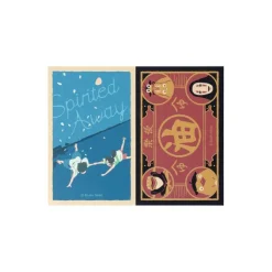 Maison Ghibli Petit Matériel|Stickers rétro Chihiro avec Haku & Aburaya - Le Voyage de Chihiro