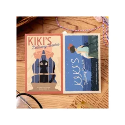 Maison Ghibli Petit Matériel|Stickers rétro Kiki & Jiji - Kiki la petite sorcière