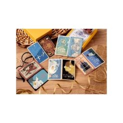 Maison Ghibli Petit Matériel|Stickers rétro Savoia & Gina - Porco Rosso
