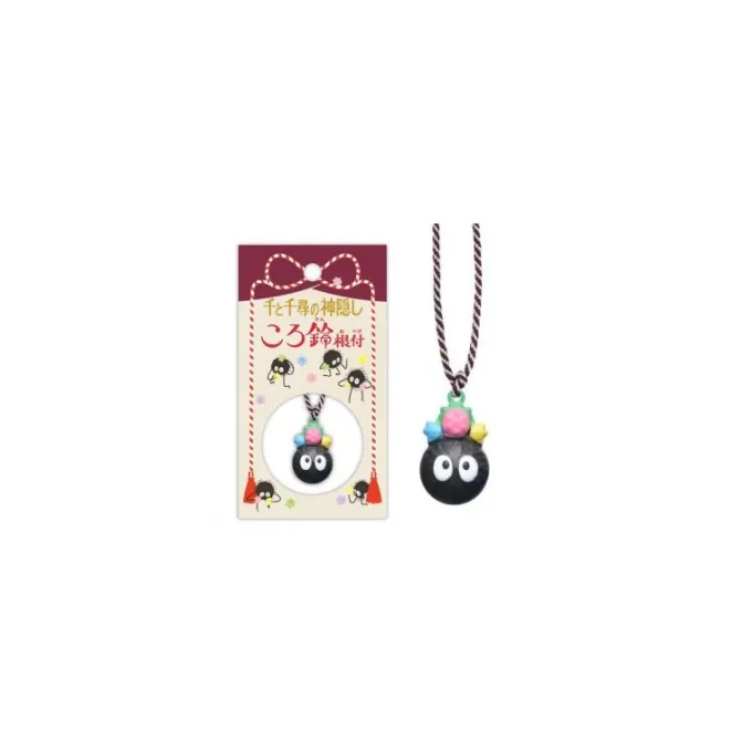 Maison Ghibli Straps|Strap Clochette Netsuke Noiraude - Le Voyage de Chihiro
