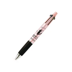 Maison Ghibli Écriture|Stylo Bille 4 couleurs Rose - Kiki la petite sorcière