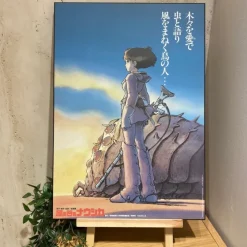 Maison Ghibli Décoration Murale|Tableau 35x50 Affiche Japonaise – Nausicäa