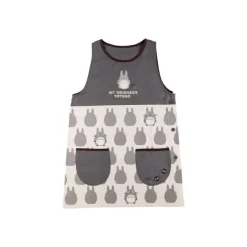 Maison Ghibli Cuisine Et Table|Tablier Silhouette Totoro Gris 84 x 61,5cm - Mon Voisin Totoro