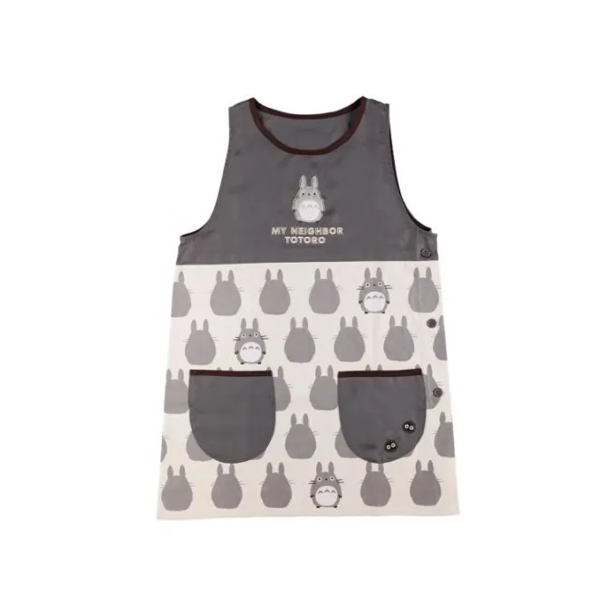 Maison Ghibli Cuisine Et Table|Tablier Silhouette Totoro Gris 84 x 61,5cm - Mon Voisin Totoro