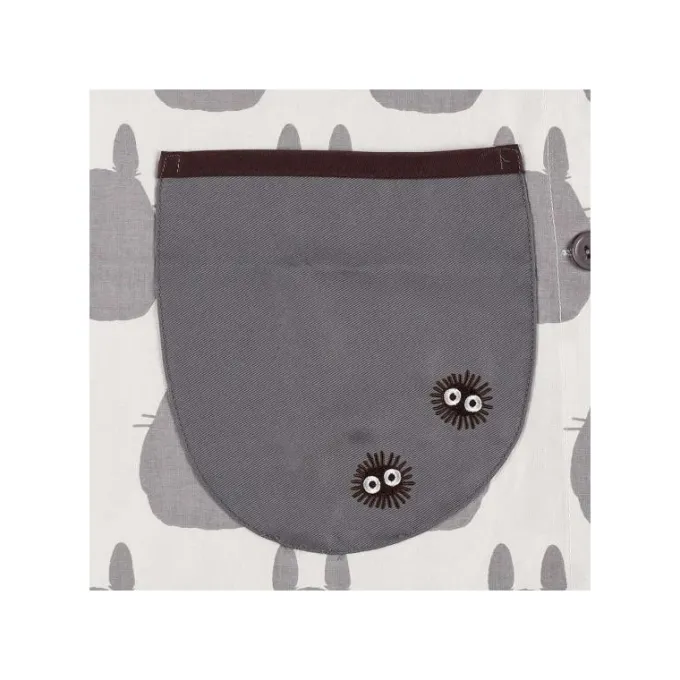 Maison Ghibli Cuisine Et Table|Tablier Silhouette Totoro Gris 84 x 61,5cm - Mon Voisin Totoro