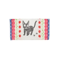 Maison Ghibli Linge De Maison|Taie d'oreiller Jiji Fraises - Kiki la petite sorcière