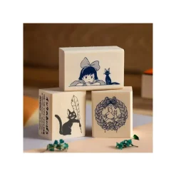 Maison Ghibli Petit Matériel|Tampon en bois Couronne de pain - Kiki la petite sorcière