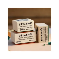 Maison Ghibli Petit Matériel|Tampon en bois Kiki & Jiji - Kiki la petite sorcière