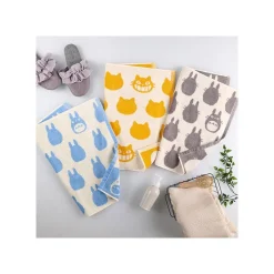 Maison Ghibli Linge De Maison|Tapis de Bain Silhouette Totoro Gris 50x60 cm - Mon Voisin Totoro