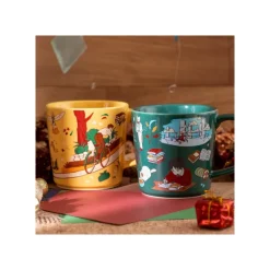 Maison Ghibli Cuisine Et Table|Tasse céramique Chasse au chat - Si tu tends l'oreille