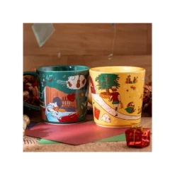 Maison Ghibli Cuisine Et Table|Tasse céramique Chasse au chat - Si tu tends l'oreille
