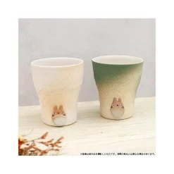 Maison Ghibli Cuisine Et Table|Tasse faite main verte Shigariki Totoro - Mon voisin Totoro