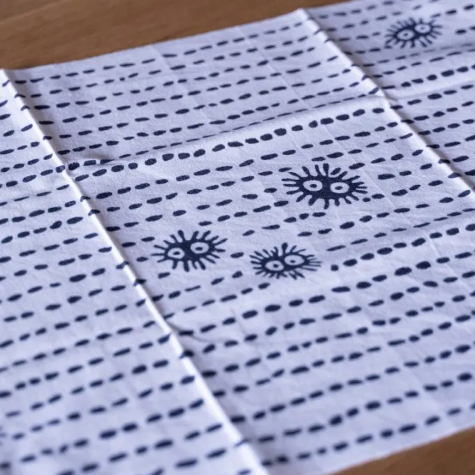 Maison Ghibli Linge De Maison|Textile|Tenugi Noiraudes - Mon Voisin Totoro
