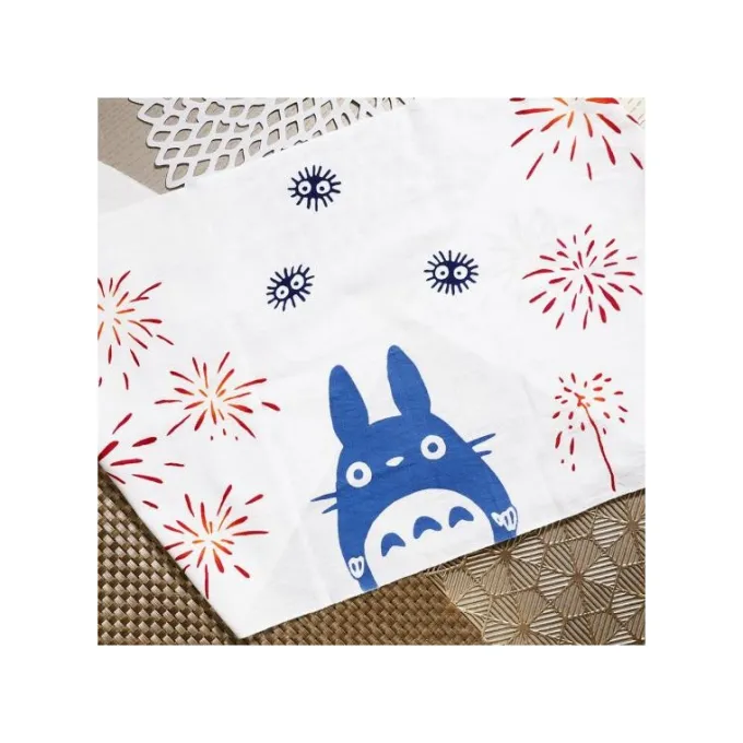 Maison Ghibli Linge De Maison|Tenugi Totoro Bleu Feux d’artifice - Mon Voisin Totoro