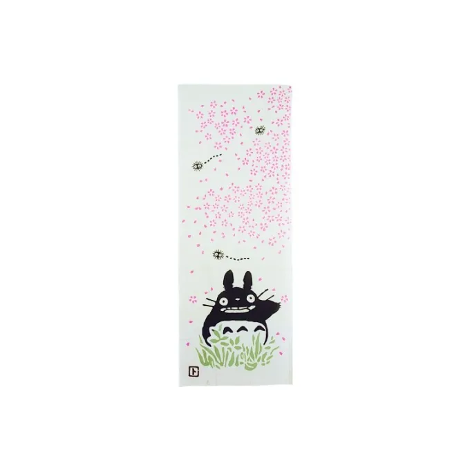 Maison Ghibli Linge De Maison|Textile|Tenugi Totoro Gris & Sakura - Mon Voisin Totoro