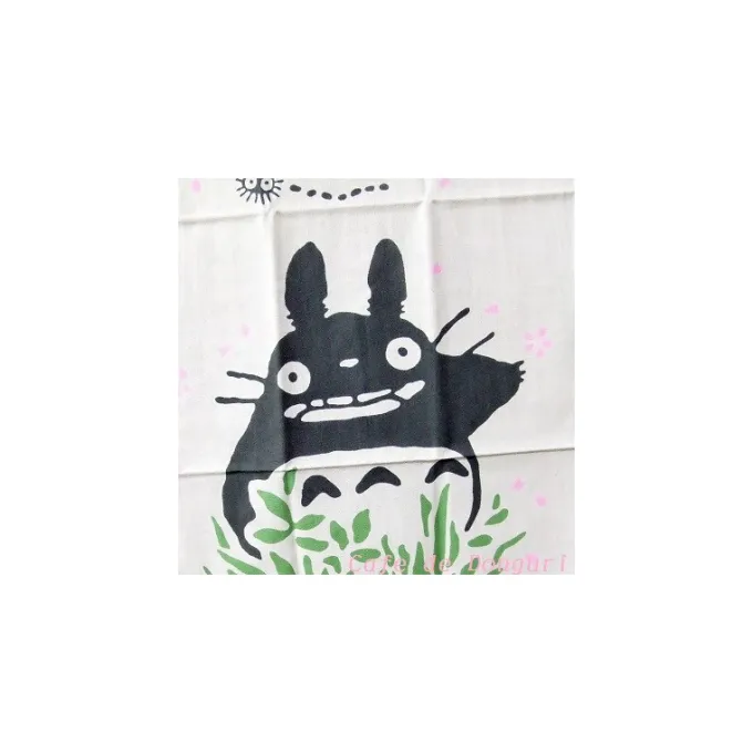 Maison Ghibli Linge De Maison|Textile|Tenugi Totoro Gris & Sakura - Mon Voisin Totoro