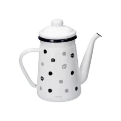 Maison Ghibli Cuisine Et Table|Théière émail Noiraudes 1,1l - Mon Voisin Totoro