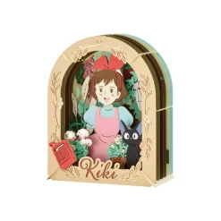 Maison Ghibli Loisirs Créatifs|Théâtre de papier Flower garden - Kiki la petite sorcière