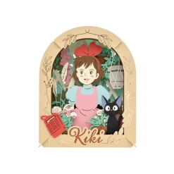 Maison Ghibli Loisirs Créatifs|Théâtre de papier Flower garden - Kiki la petite sorcière
