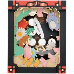 Maison Ghibli Loisirs Créatifs|Théâtre de papier No Face Perdu dans ses pensées - Le Voyage de Chihi