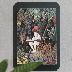 Maison Ghibli Loisirs Créatifs|Théâtre de papier Ombres Le coin des filles - Kiki la petite sorcière