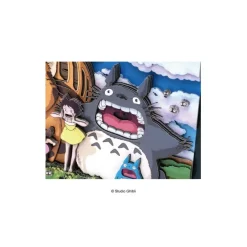Maison Ghibli Loisirs Créatifs|Théâtre de papier Ombres Rugissement - Mon Voisin Totoro