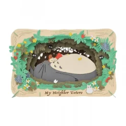 Maison Ghibli Loisirs Créatifs|Théâtre de papier Sieste de Mei - Mon Voisin Totoro