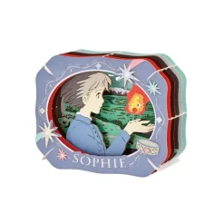 Maison Ghibli Loisirs Créatifs|Théâtre de papier Sophie & Calcifer - Le Château ambulant