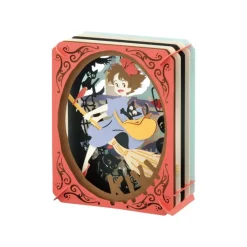 Maison Ghibli Loisirs Créatifs|Théâtre de papier Souvenirs de Koriko - Kiki la petite sorcière